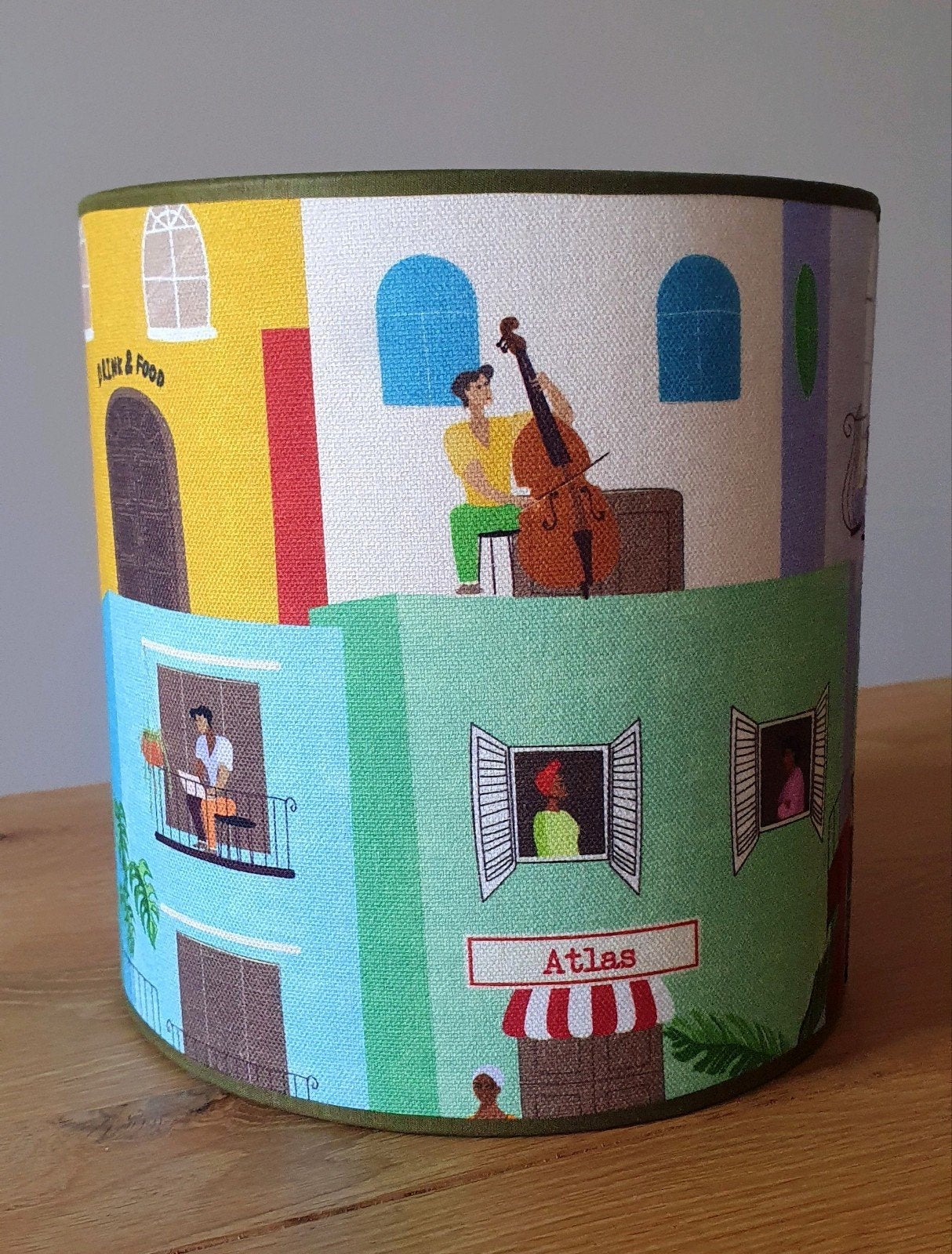Unieke, nieuwe handgemaakte lampenkap, 20 x 21 cm, Ophalen of Verzenden, Nieuw, Rond