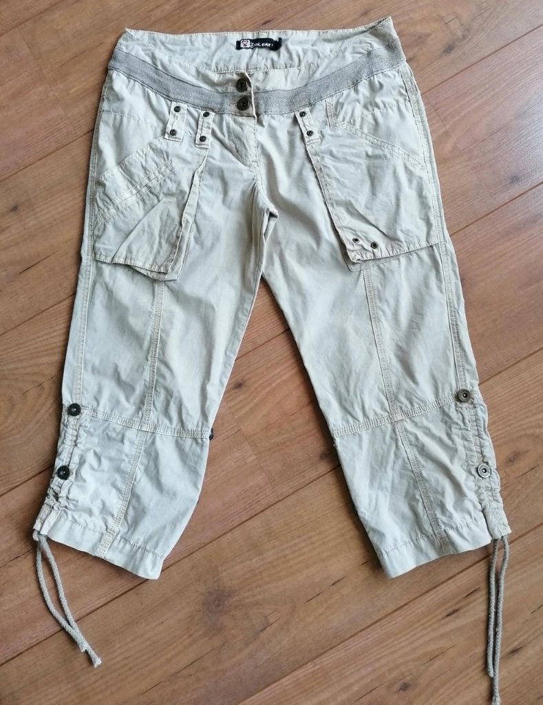 SUPER TRENDY casual beige kuitbroek van Cool Cat mt. S, Kleding | Dames, Beige, Nieuw, Ophalen of Verzenden, Coolcat