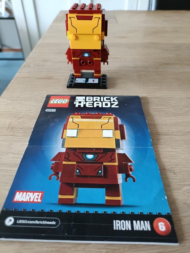 Lego Brickheadz Iron Man 41590, Ophalen of Verzenden