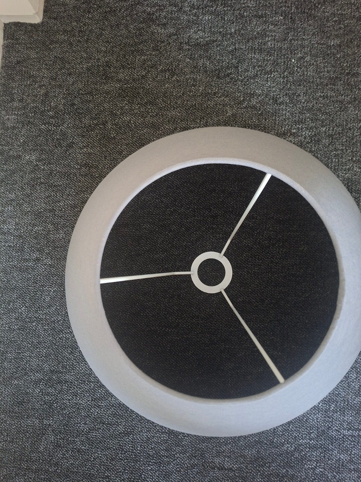 Grote lampenkap staande lamp h31, diameter 50 en 20cm, Huis en Inrichting, Lampen | Lampenkappen, Ophalen, Zo goed als nieuw, Rond