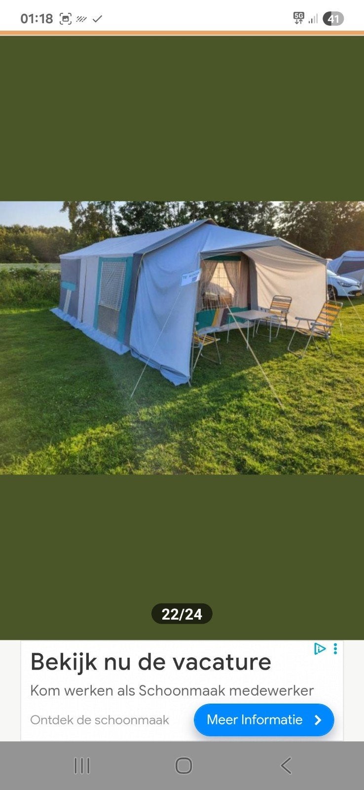 Trigano Canyon (Jamet) vouwwagen - Compleet en klaar voor av, Ophalen, Meer dan 6, Jamet