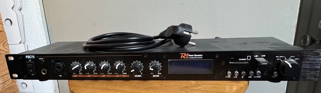 Power Dynamics PDC75 – Professionele 19" Mediaspeler, Ophalen of Verzenden, Nieuw, Zonder harde schijf