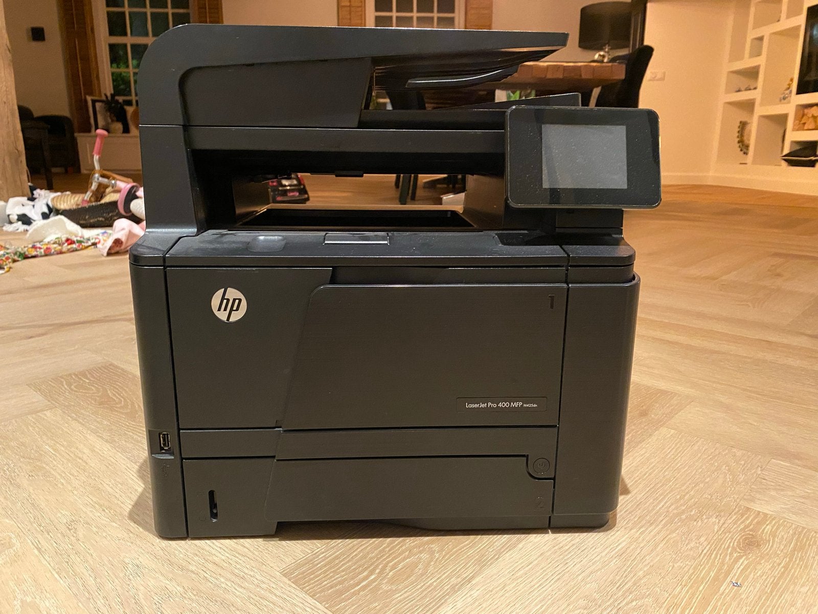HP LaserJet Pro 400 MFP M425dn All-in-One Laserprinter, Computers en Software, Printers, Gebruikt, Faxen, All-in-one, Ophalen of Verzenden