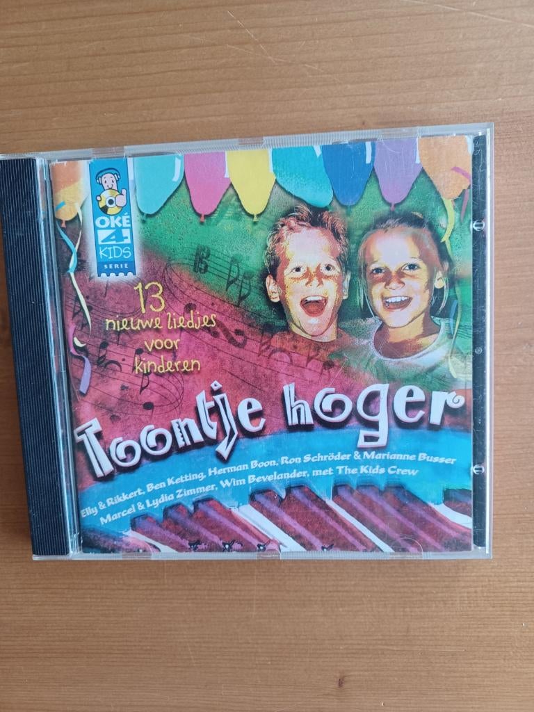 Toontje hoger - 13 nieuwe liedjes voor kinderen € 2,50, Cd's en Dvd's, Cd's | Kinderen en Jeugd, Gebruikt, Muziek, 6 tot 9 jaar