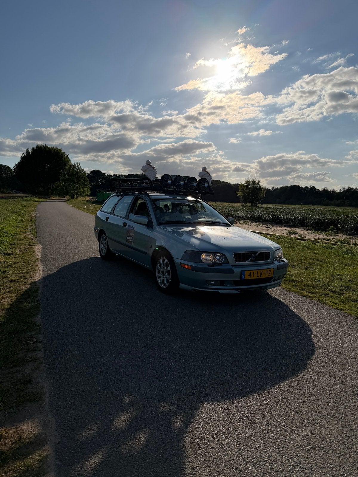 Volvo V40 Barrel Challenge auto, 4 cilinders, Leder en Stof, 122 pk, Handgeschakeld
