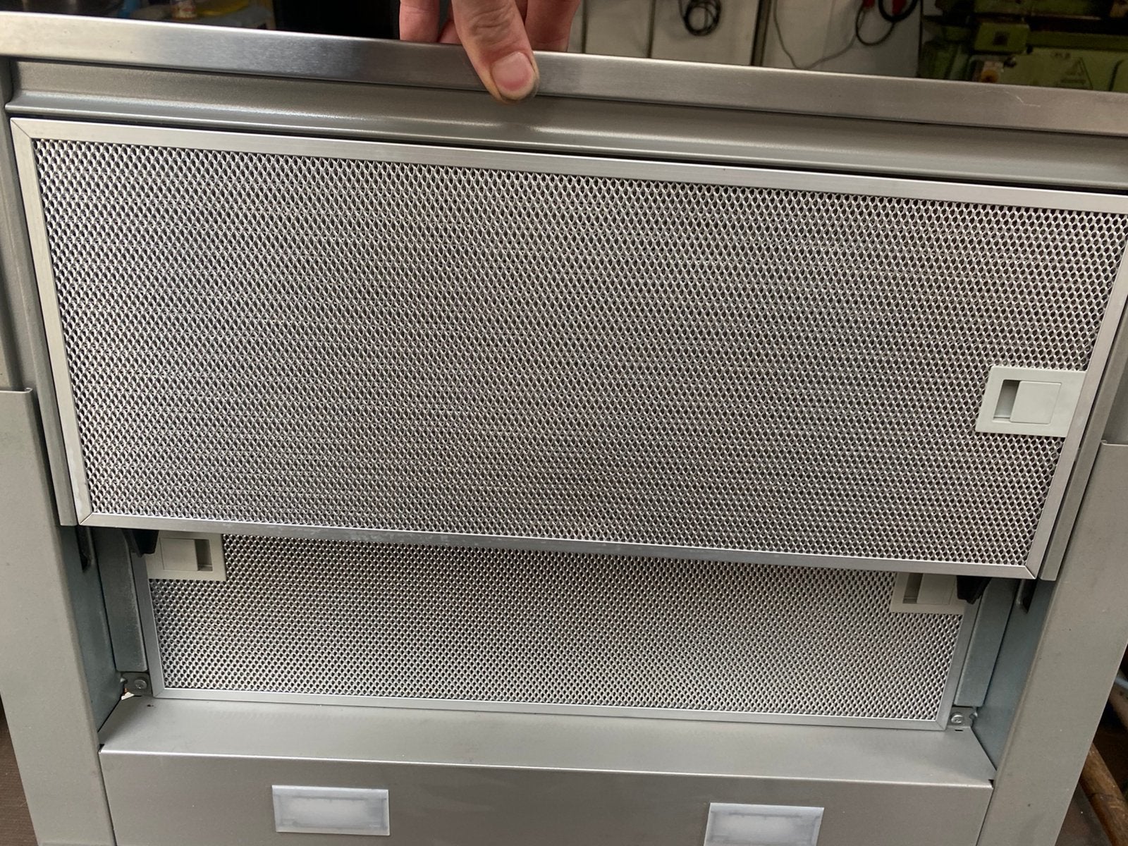 Bosch inbouw afzuigkap, Ophalen, Zo goed als nieuw, 200 tot 400 m³ per uur, Onderbouw afzuigkap