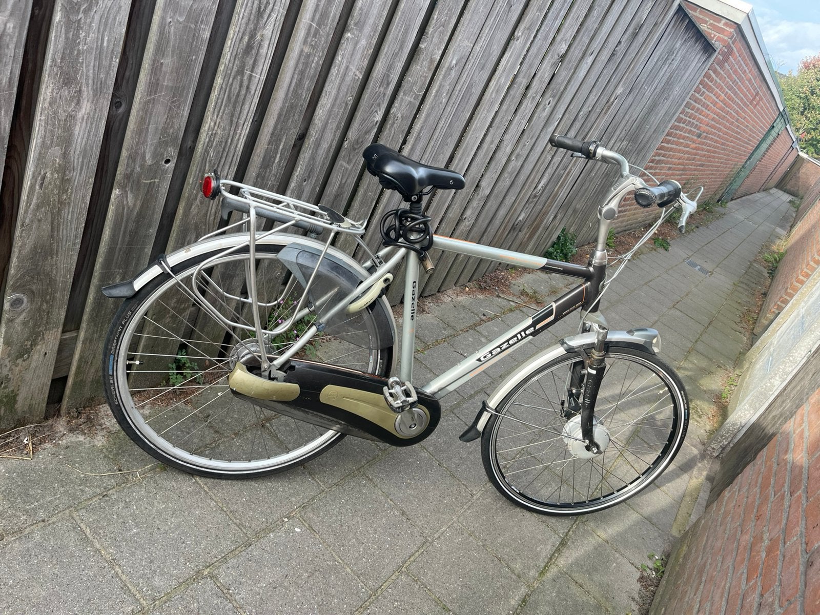 Te koop gazelle heren fiets 28inch, Versnellingen, Ophalen of Verzenden, Zo goed als nieuw, Schijfrem