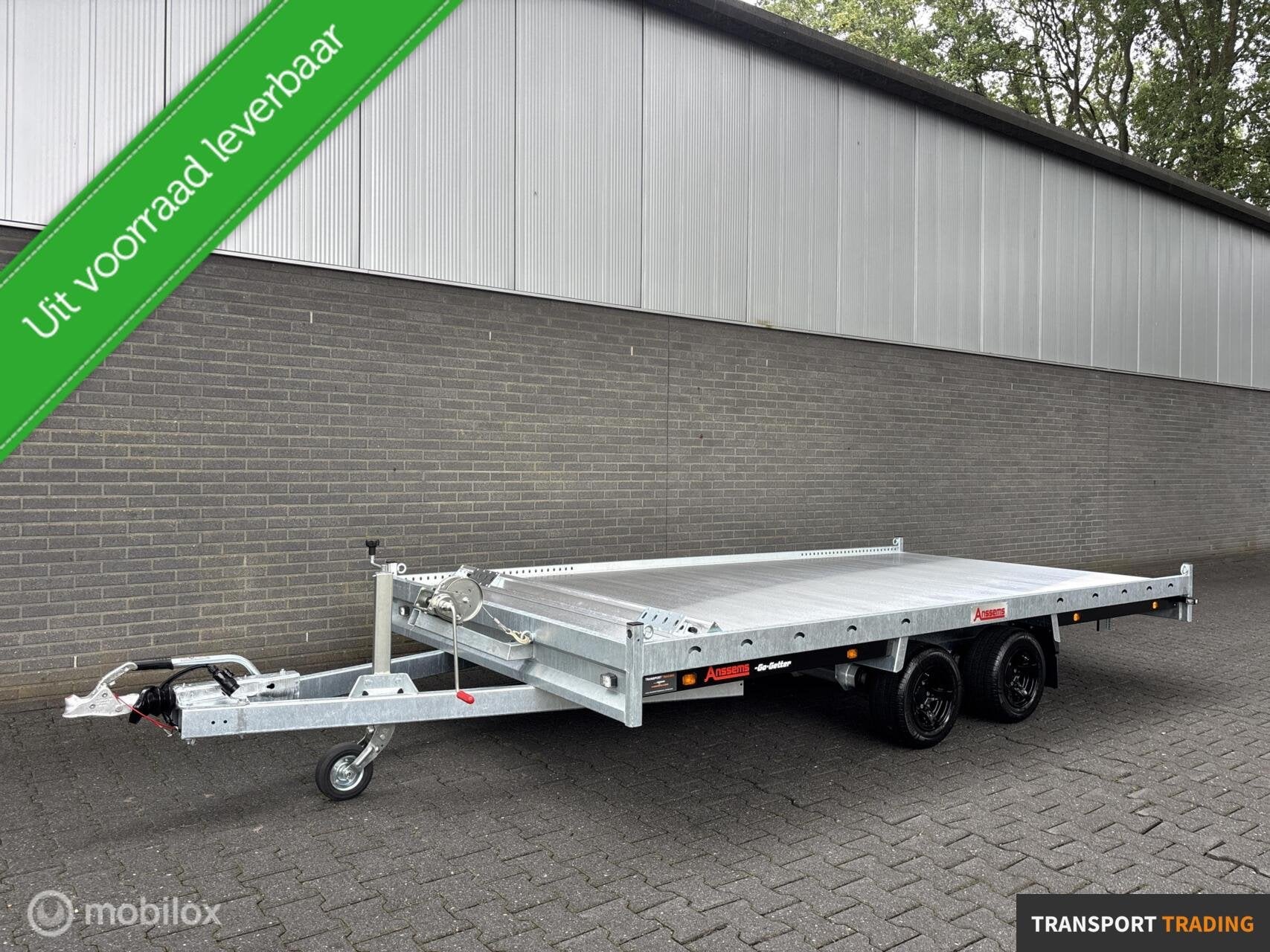 Anssems MSX-3000 Go Getter 405x200 cm transporter NIEUW!, Transport Trading, Nieuw, Info@transporttrading.nl, De Grift 15