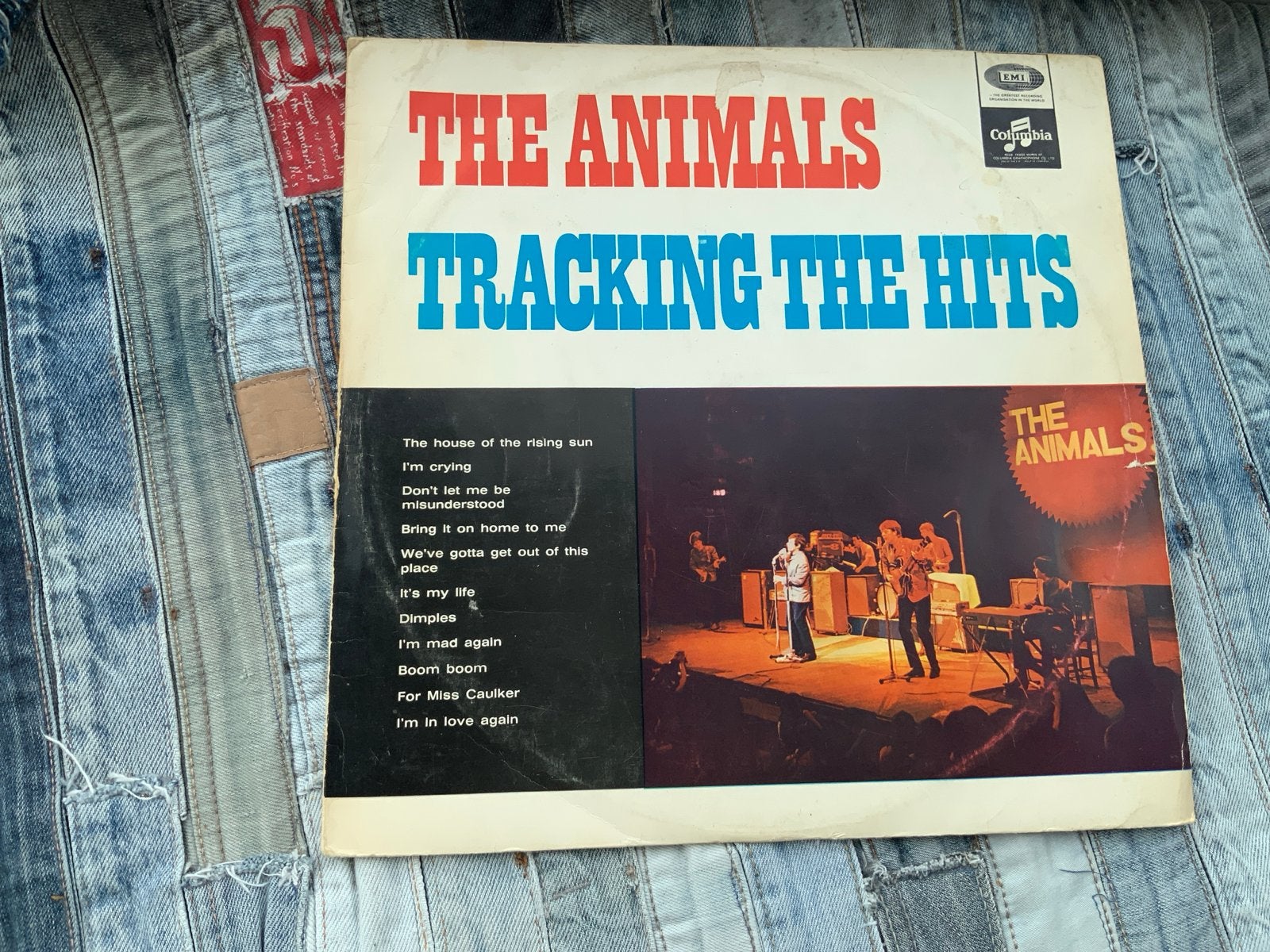 The Animals - Tracking The Hits LP (Columbia GHX 10.004), Cd's en Dvd's, LP, Gebruikt, Ophalen of Verzenden, Classic Rock