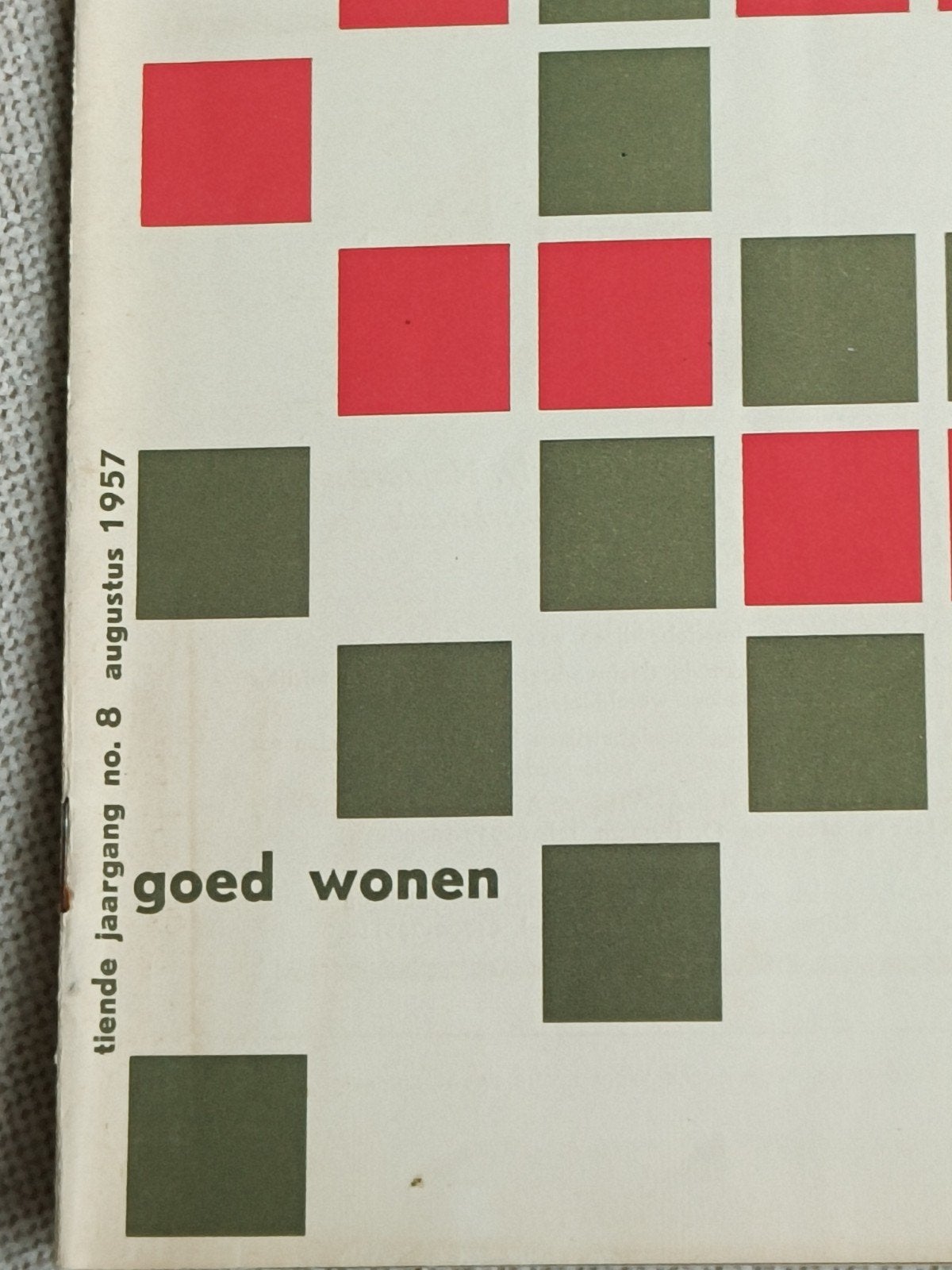 1957, " GOED WONEN", KEMBO, BK EMAILLE, STRING, Ophalen of Verzenden, Gelezen