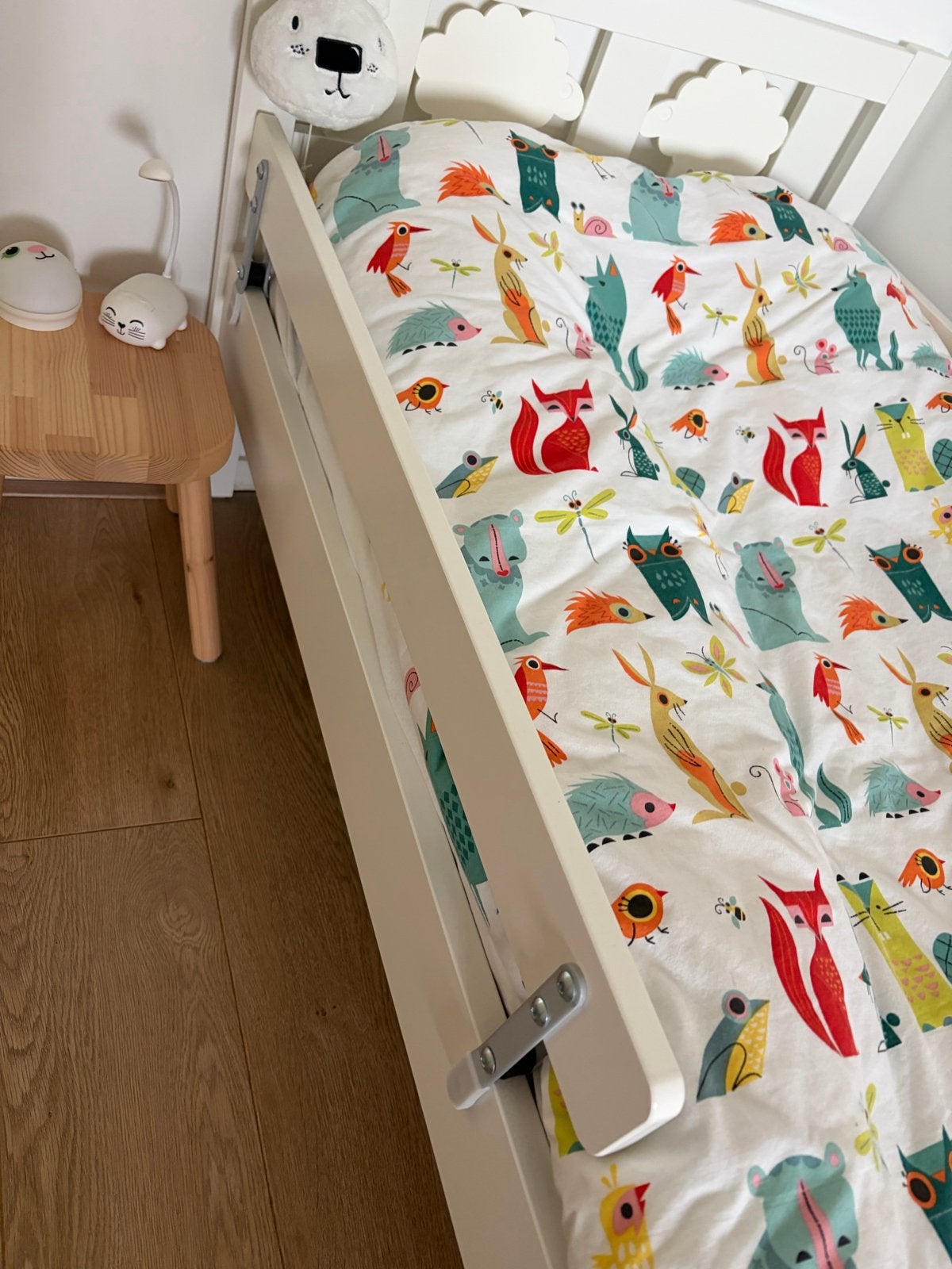 Ikea kleuterbed met matras en lattenbodem, Kinderen en Baby's, Kinderkamer | Bedden, Ophalen, 70 tot 85 cm, Zo goed als nieuw