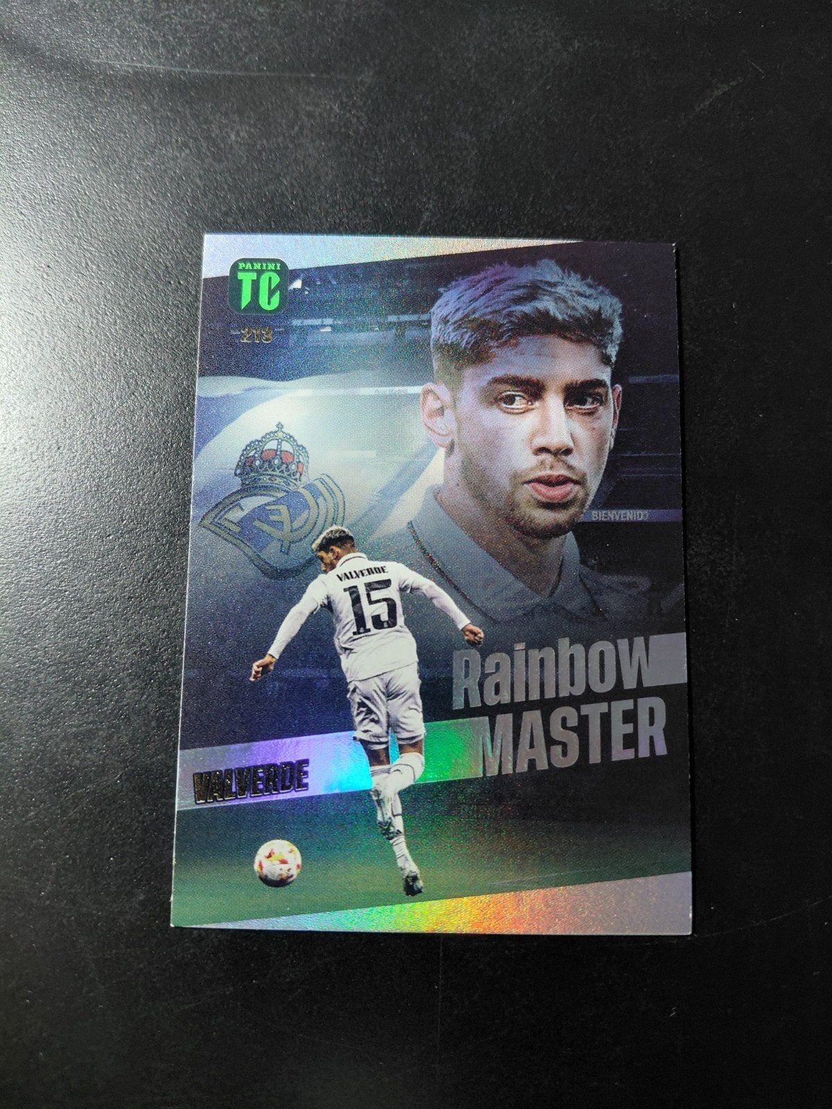 valverde (real madrid) rainbow master panini top class, Ophalen of Verzenden, Nieuw, Buitenlandse clubs, Poster, Plaatje of Sticker