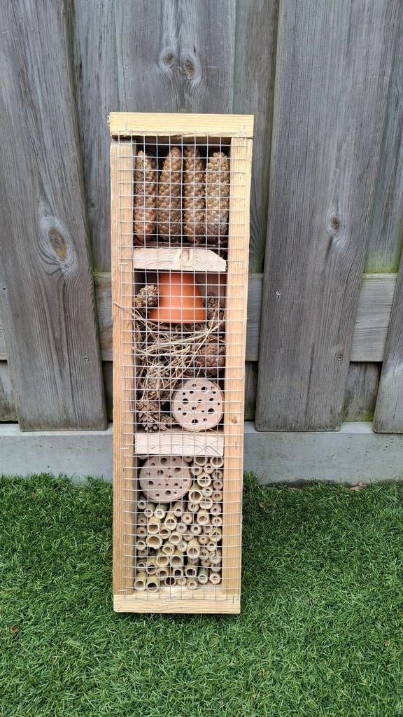 Insectenhotel, Ophalen