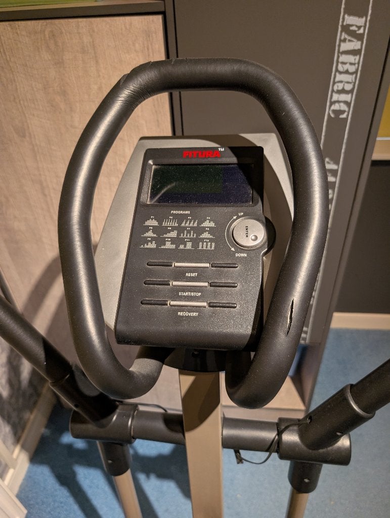 crosstrainer, Sport en Fitness, Ophalen, Gebruikt, Metaal, Crosstrainer