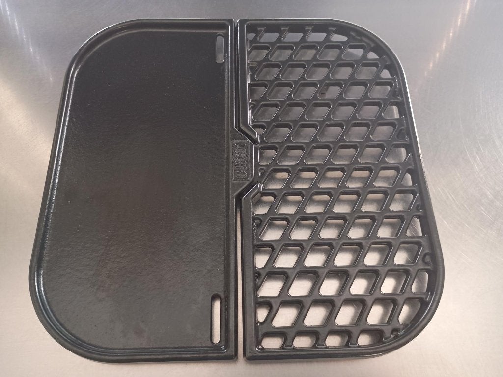 Weber GBS Gietijzeren Grillrooster & Bakplaat, Ophalen, Zo goed als nieuw, Weber