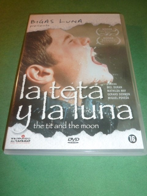 La teta y la luna Bigas Luna dvd, Alle leeftijden, Verzenden, Zo goed als nieuw, Spanje