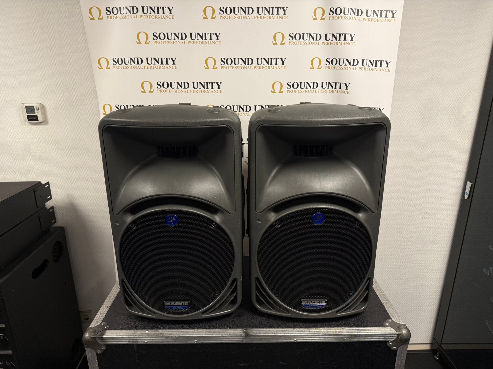 Mackie SRM450 V1 - actieve PA speakers, Ophalen, Zo goed als nieuw, Overige merken