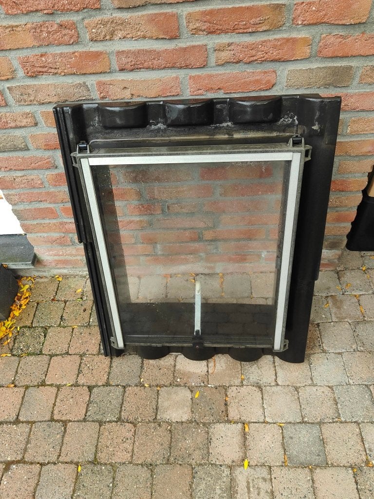 4 pans dakraam - gebruikt, Ophalen, Gebruikt, Minder dan 80 cm, Minder dan 80 cm