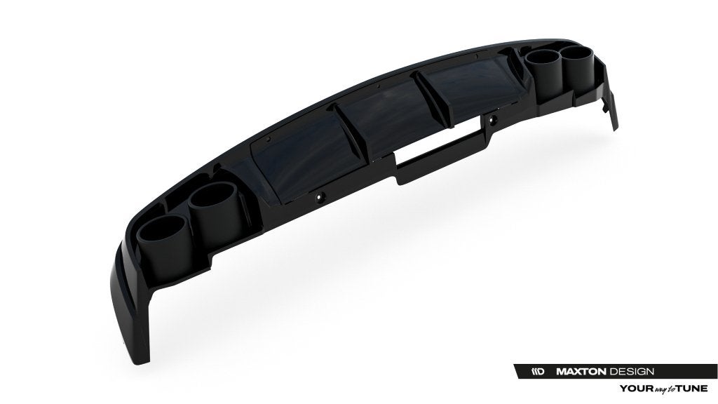 Diffuser + imitatie eindtips - Audi A6 C8 + S-Line 18-23, Ophalen of Verzenden