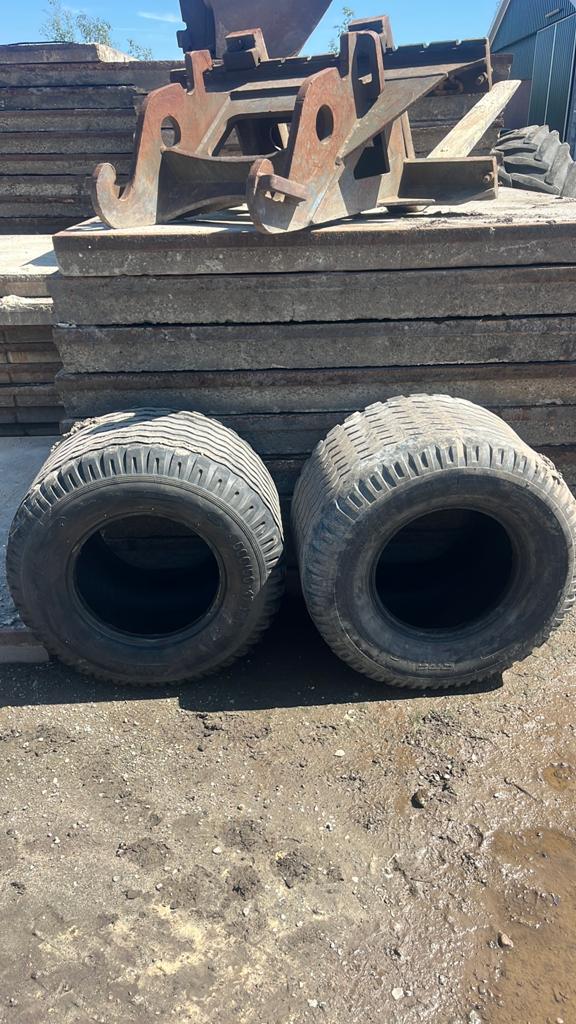 2 x 500/50R17 kipper banden Petlas en BKT, Ophalen of Verzenden, Gebruikt, Tractor of Landbouw