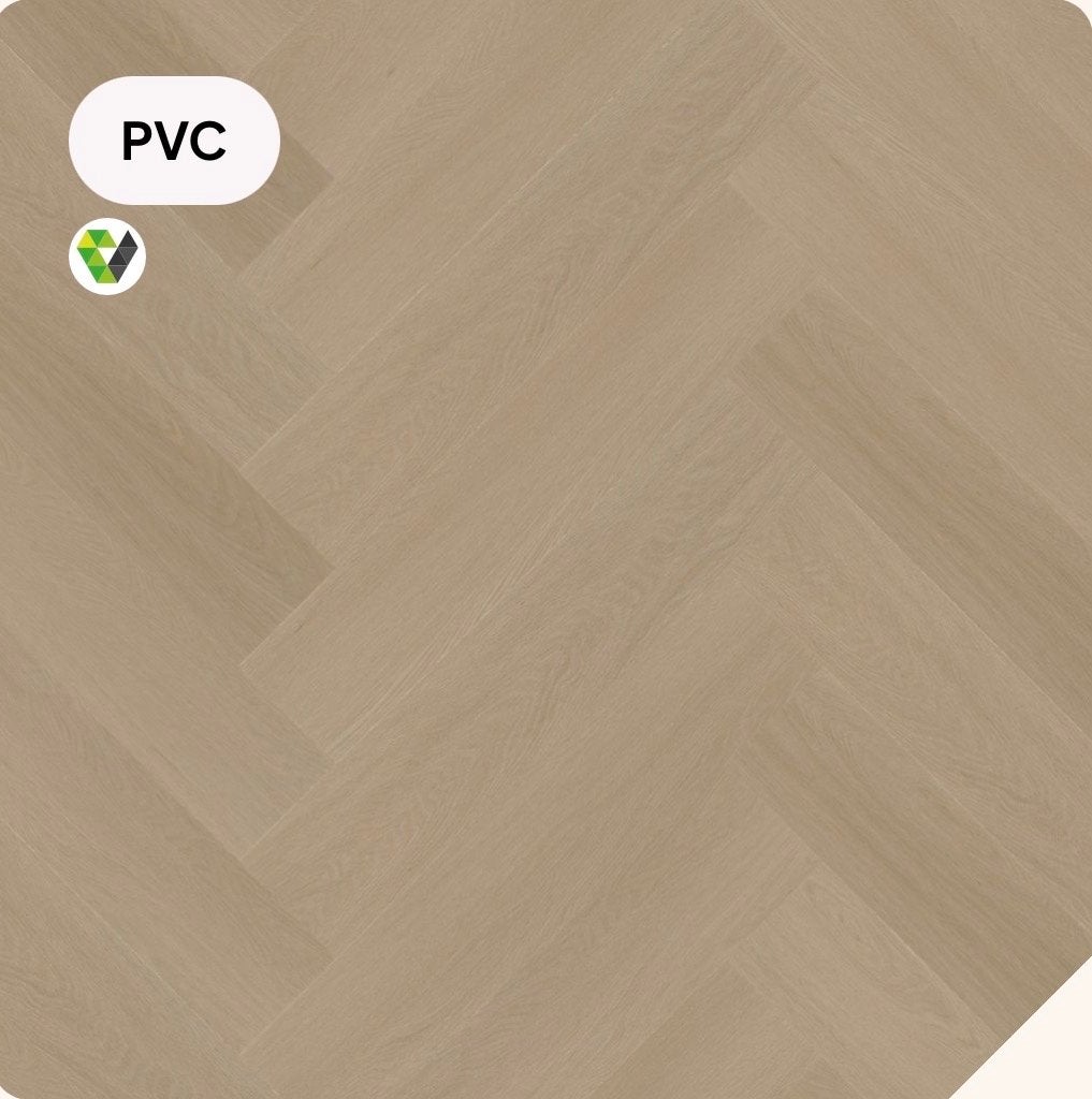 Mega Actie Ambiant Spigato Estino PVC Vloer - Dryback & Klik, Minder dan 10 cm, Kunststof, Overige typen, Nieuw