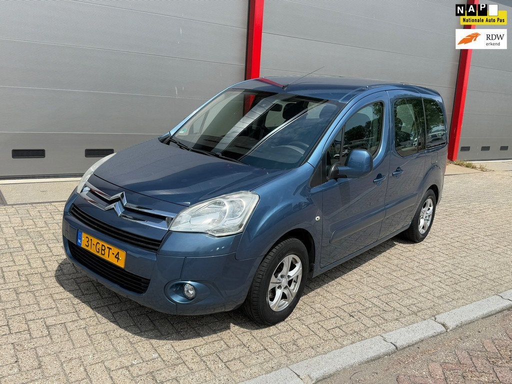 Citroen Berlingo 1.6-16V Multispace | 5zits, Auto's, Citroën, Voorwielaandrijving, 4 cilinders, Blauw, Origineel Nederlands