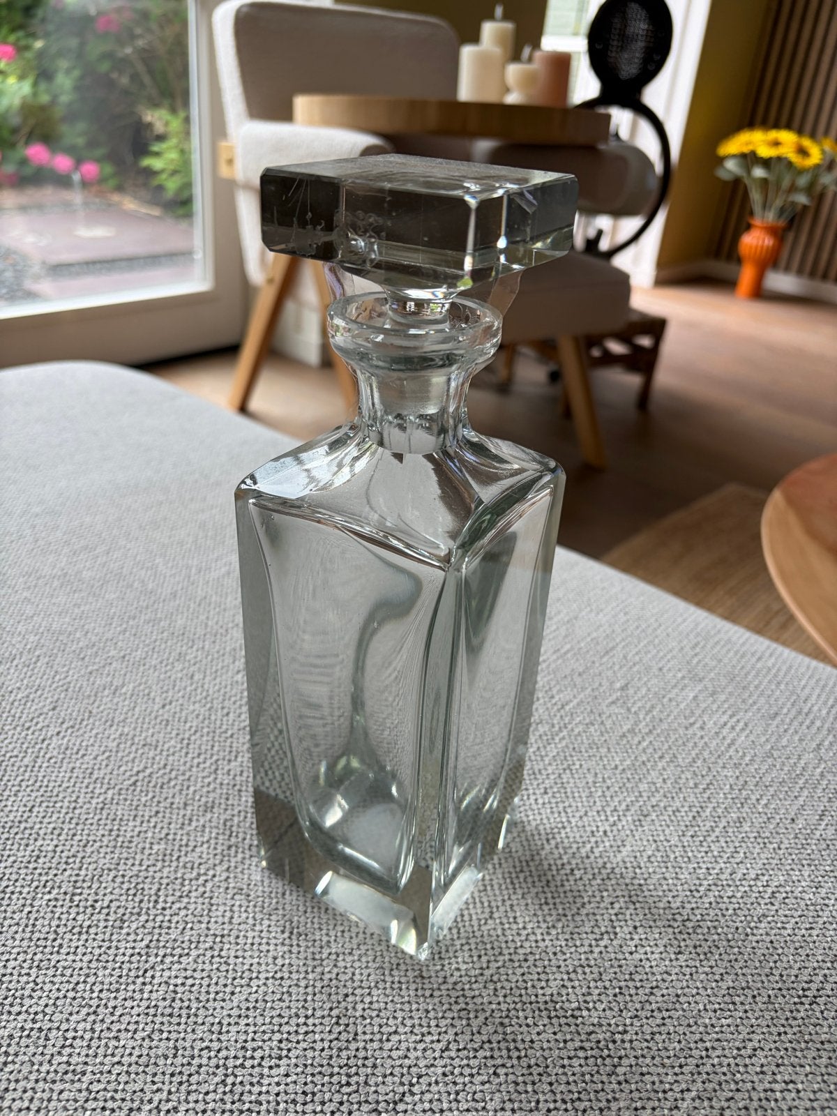 Nieuwe Retro Robuuste Whiskey Karaf - Dubbele Wand, Ophalen of Verzenden, Nieuw