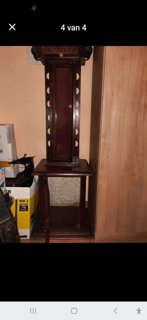 Antieke staande klok voor restauratie liefhebber, Antiek en Kunst, Antiek | Klokken, Ophalen