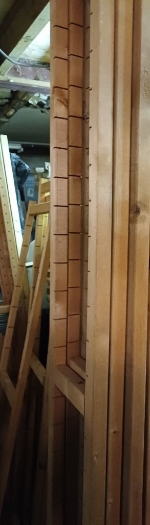 2 meter Scanda Houten legbord stelling boeken kast 30 diep, Ophalen, Zo goed als nieuw