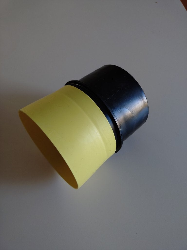 Geberit verloop 90/110, Nieuw, Ophalen of Verzenden, Minder dan 2 meter, 80 mm of meer