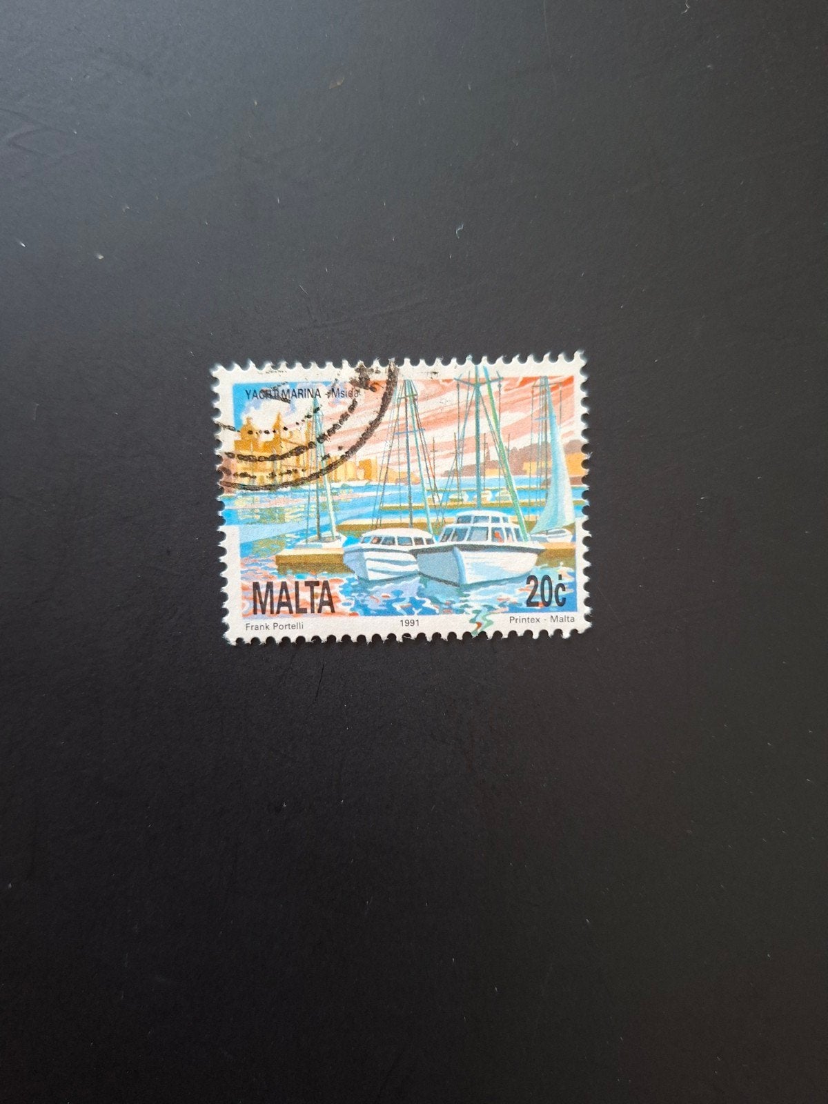 Malta. Zeilboten., Ophalen of Verzenden, Malta