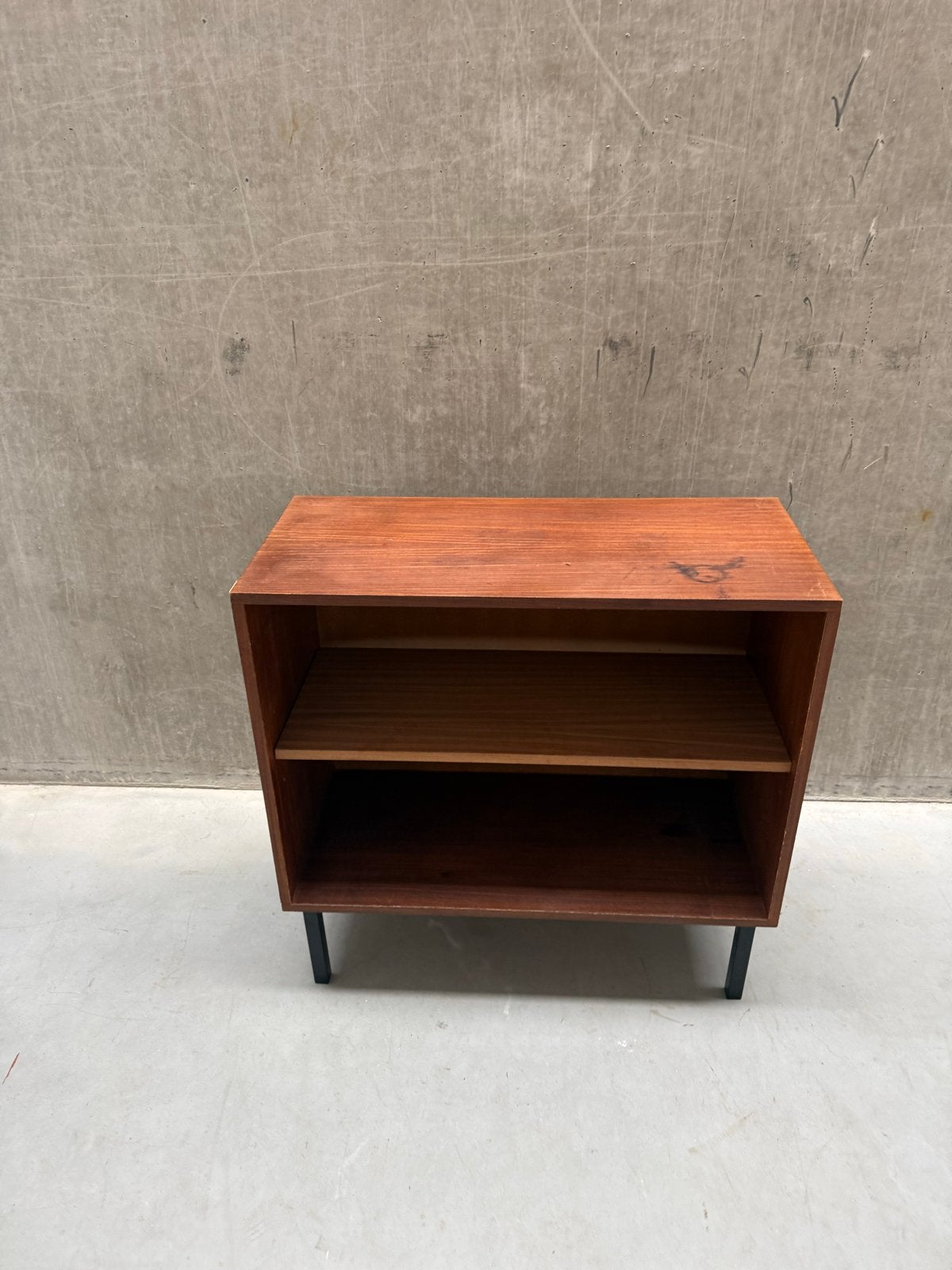 Vintage Deens Design Boekenkastje / Lp Kastje / Tv Kastje, Ophalen, Gebruikt, 50 tot 100 cm, X