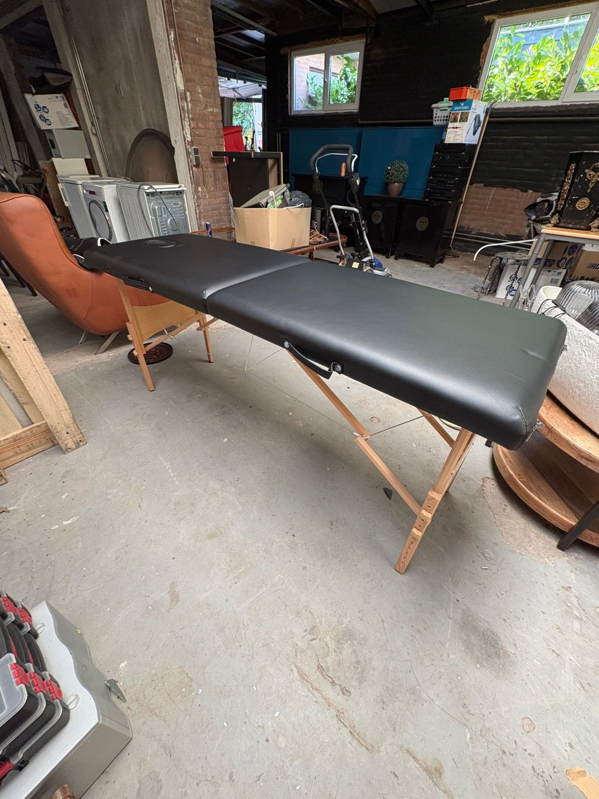 Inklapbare massage tafel met draagtas, Ophalen, Zo goed als nieuw, Massagetafel