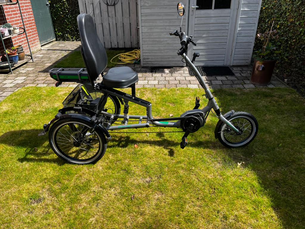 PFAU-Tec driewieler met Bosch PowerPack 500, Ophalen, Gebruikt, Schijfrem