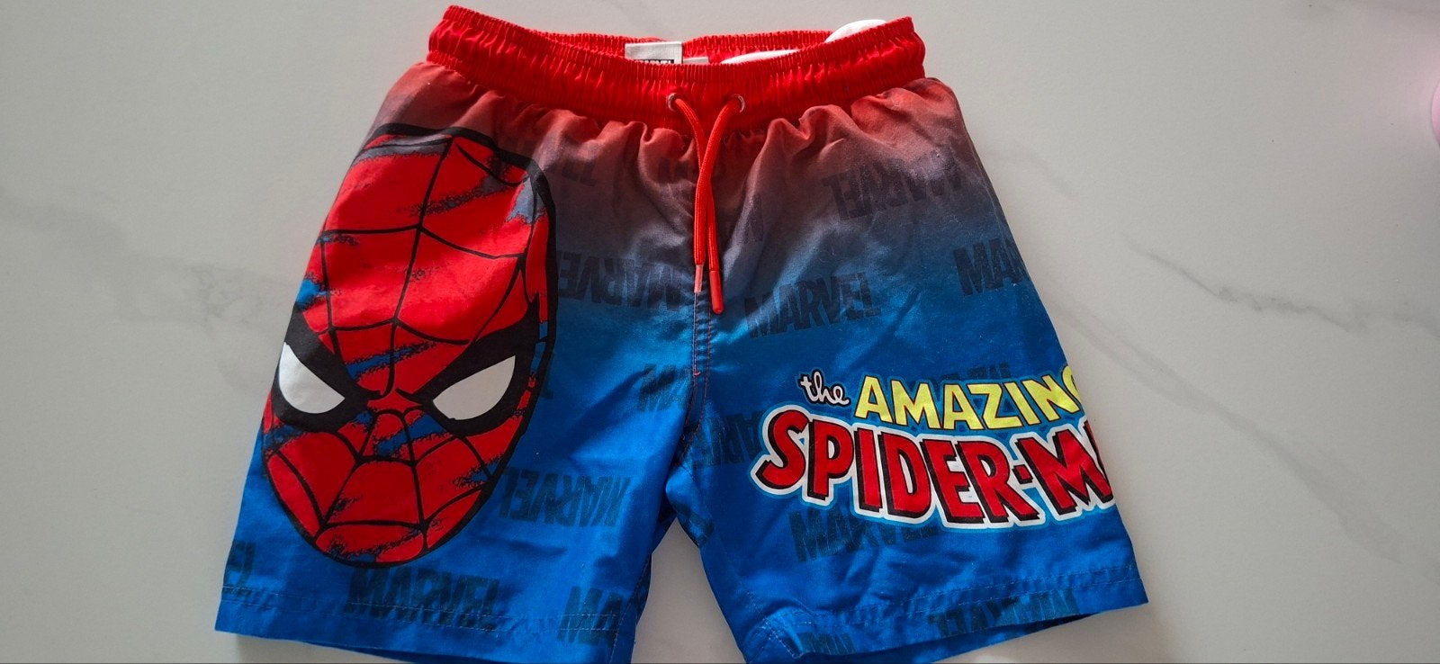 Spiderman Zwembroek Maat 128 (6-7 jaar), Sport- of Zwemkleding, Ophalen of Verzenden, Jongen, Marvel