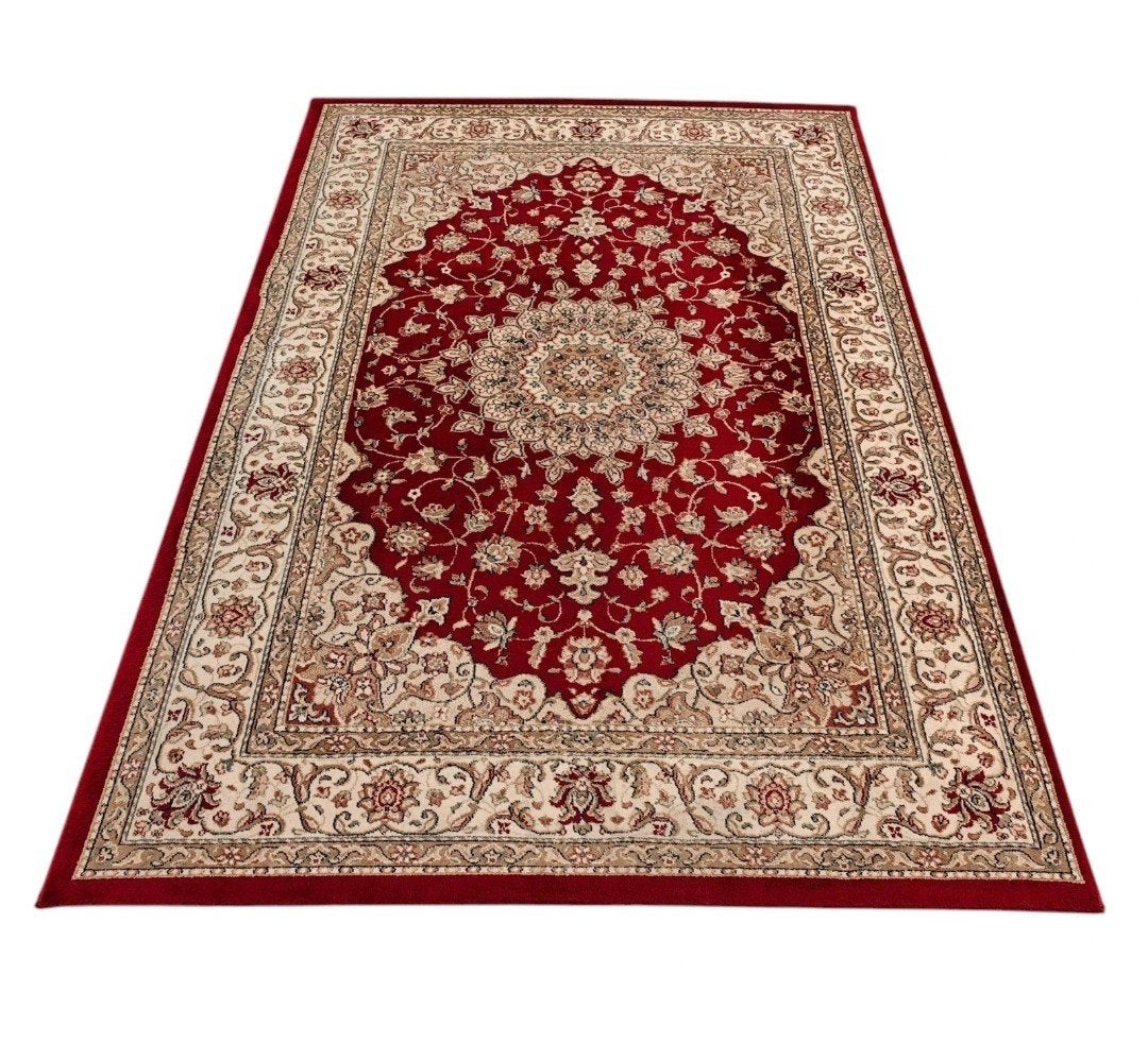 Vintage classic oosters Perzische style medall 159x223cm, 150 tot 200 cm, Ophalen of Verzenden, Klassiek oosters, Rechthoekig