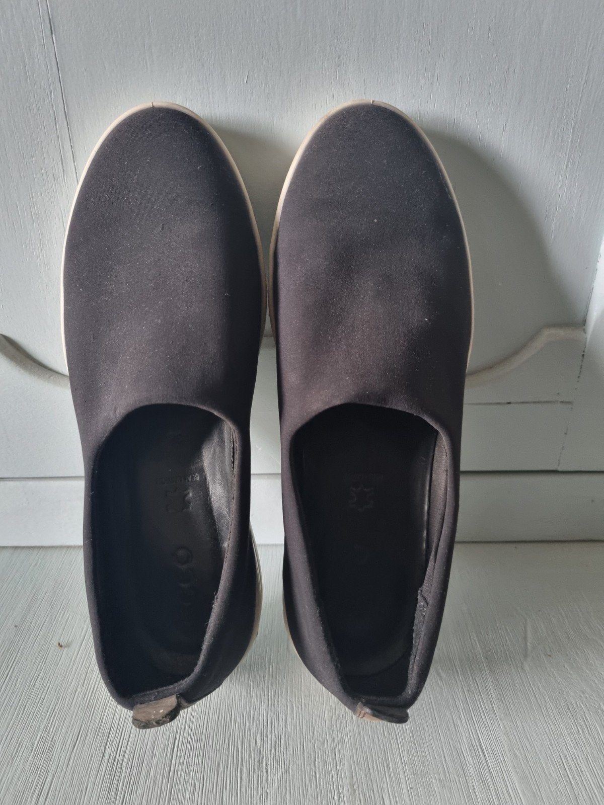Ecco dames schoenen maat 38, Ophalen of Verzenden, Zo goed als nieuw, Zwart, Sneakers of Gympen