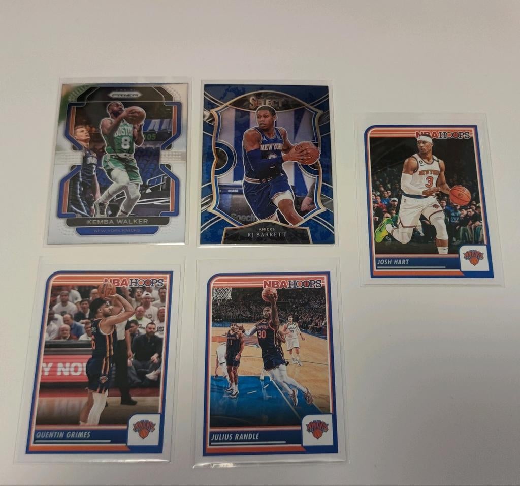 NBA basketbal kaarten NY Knicks, Hobby en Vrije tijd, Verzamelkaartspellen | Overige, Ophalen of Verzenden