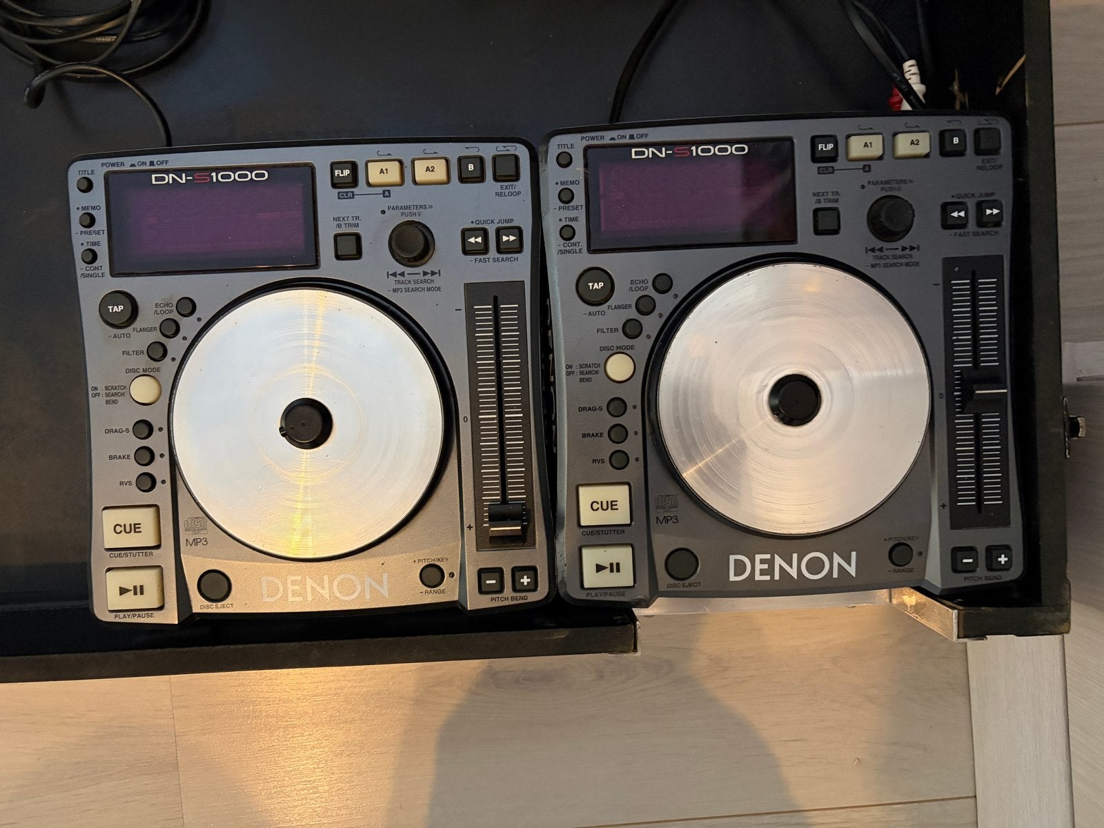 Denon DN-S1000 DJ CD-spelers (set van 2), Ophalen of Verzenden, Gebruikt