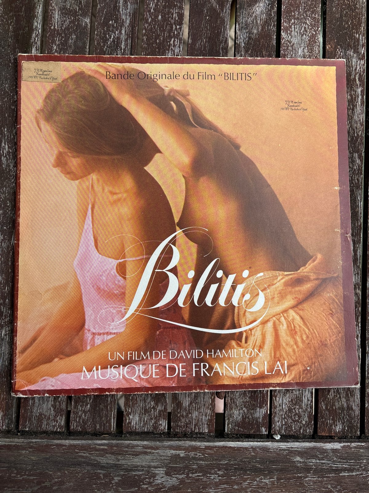 Bilitis - Originele Soundtrack LP (Francis Lai), LP, Gebruikt, Soundtrack, Ophalen of Verzenden