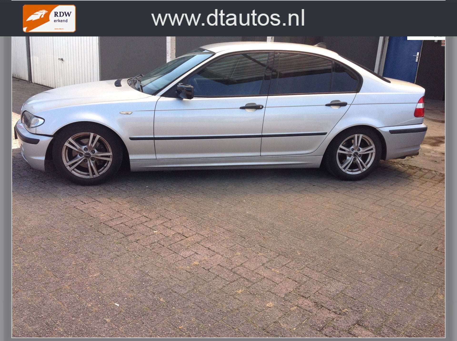 BMW 3-serie 316i Black & Silver, Auto's, BMW, Bedrijf, Te koop, 3-Serie, ABS, Airbags, Airconditioning, Automatische klimaatregeling