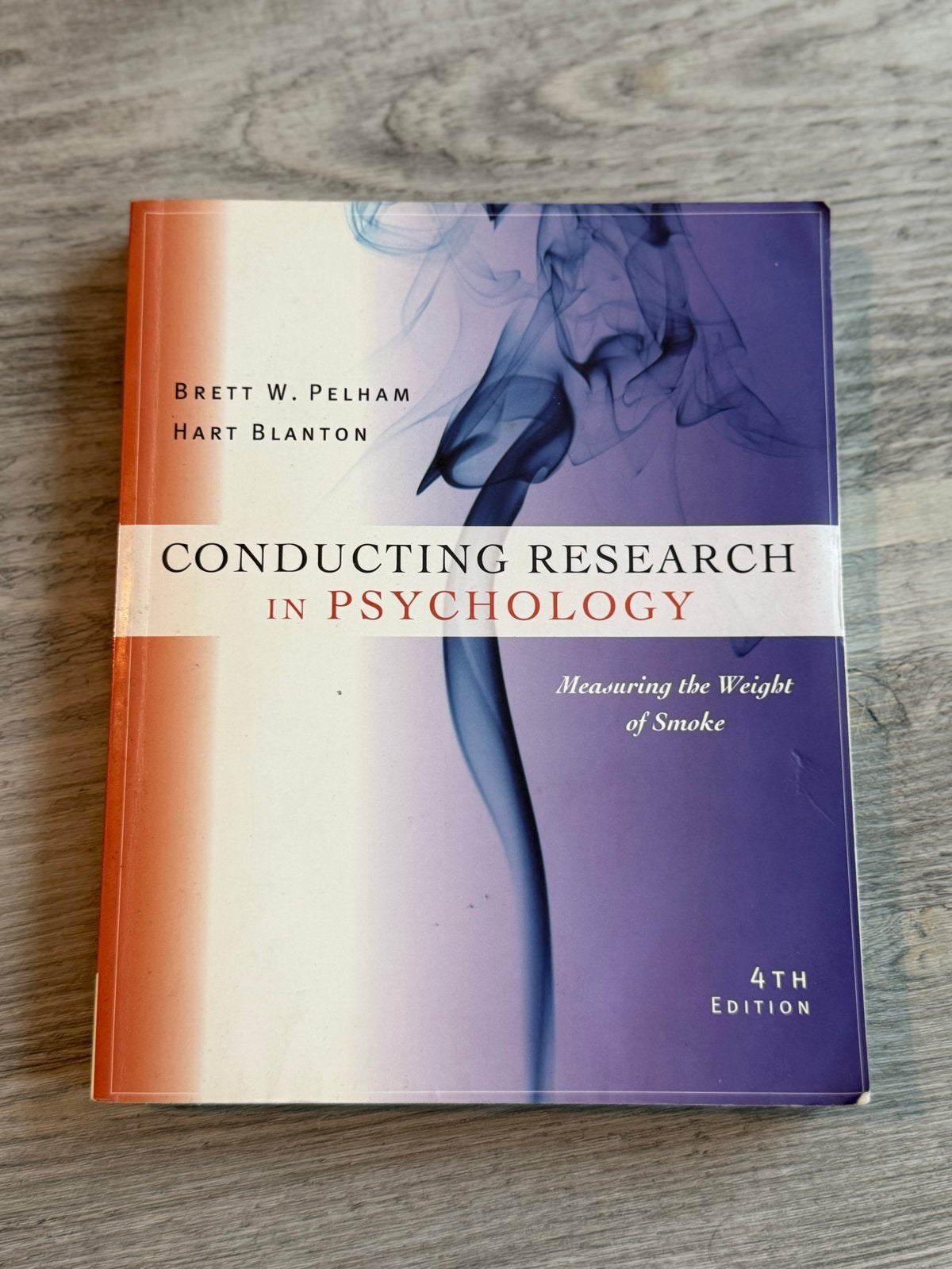 Conducting Research in Psychology 4e - Pelham & Blanton, Ophalen of Verzenden, Gamma, Gelezen, WO