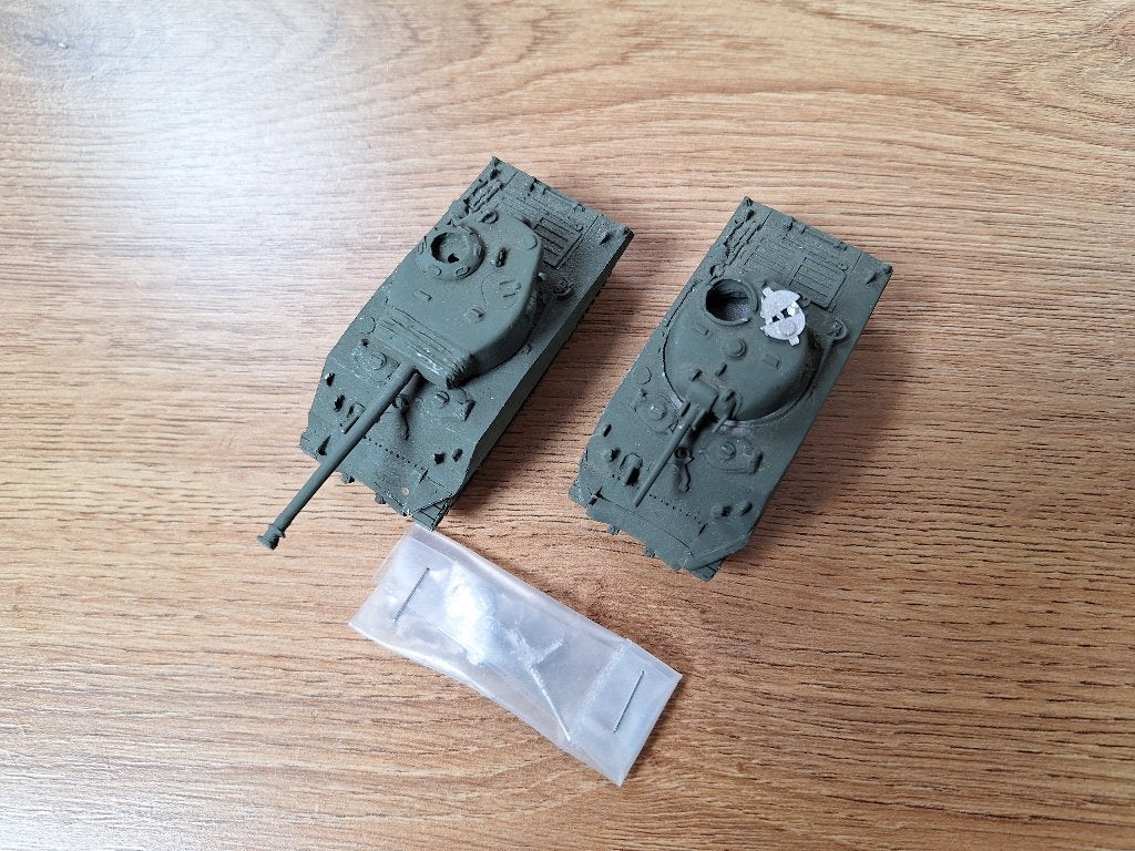 1:72 1/72 20mm Diecast Skytrex Sherman tanks, Overige merken, Ophalen of Verzenden, Zo goed als nieuw, Tank