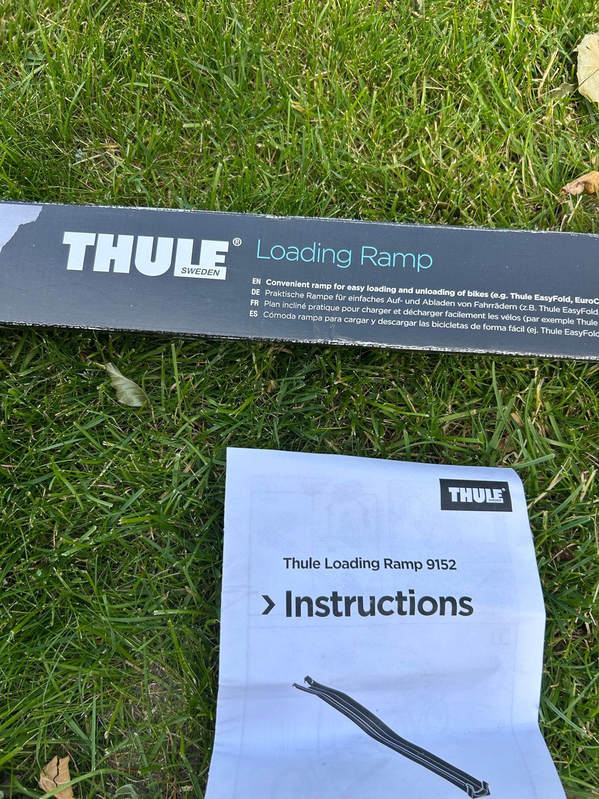 Thule oprijgoot Loading Ramp 9152 voor fietsendrager, Auto diversen, Ophalen, Zo goed als nieuw, Fietsendrager-accessoire, Elektrische fiets