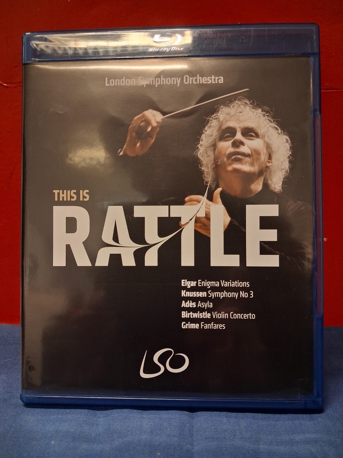This is Rattle - London Symphony Orchestra Blu-ray/DVD, Cd's en Dvd's, Blu-ray, Ophalen of Verzenden, Zo goed als nieuw, Muziek en Concerten