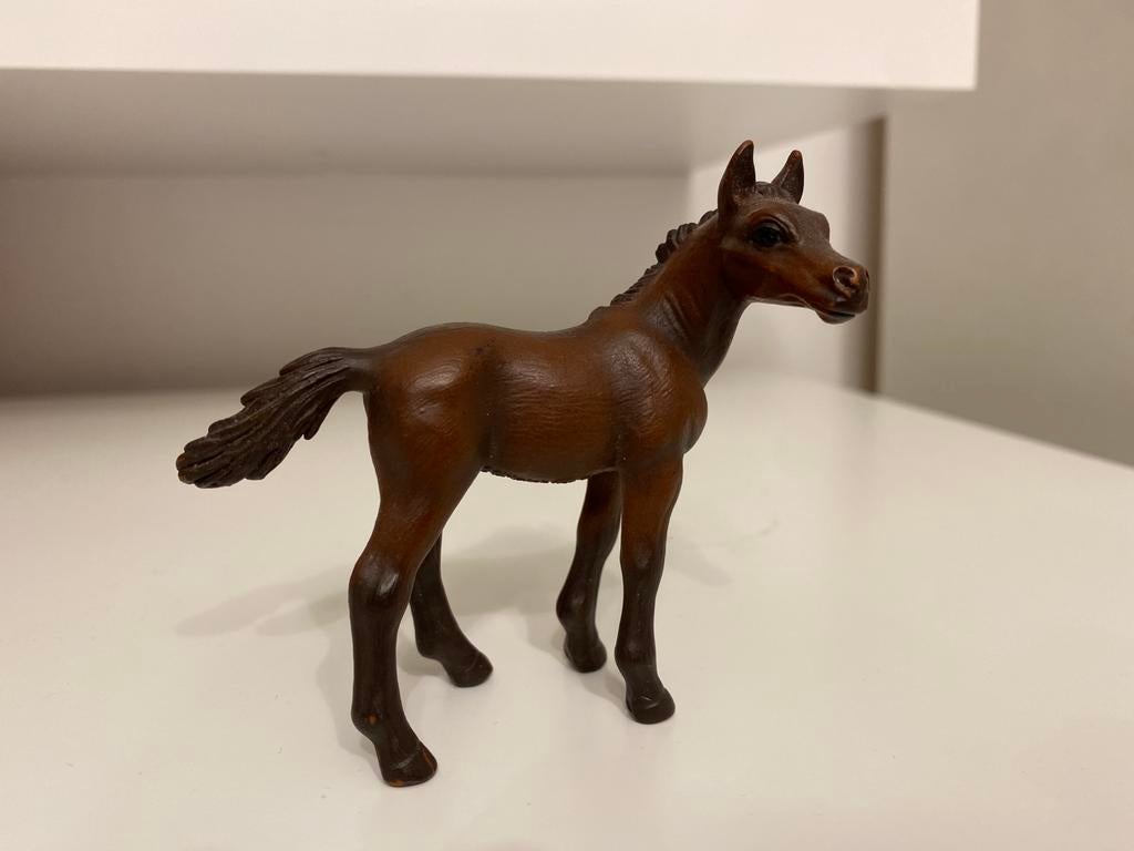 Schleich Arabier Veulen ~ 13276, Ophalen of Verzenden, Zo goed als nieuw, Paard, Beeldje of Figuurtje