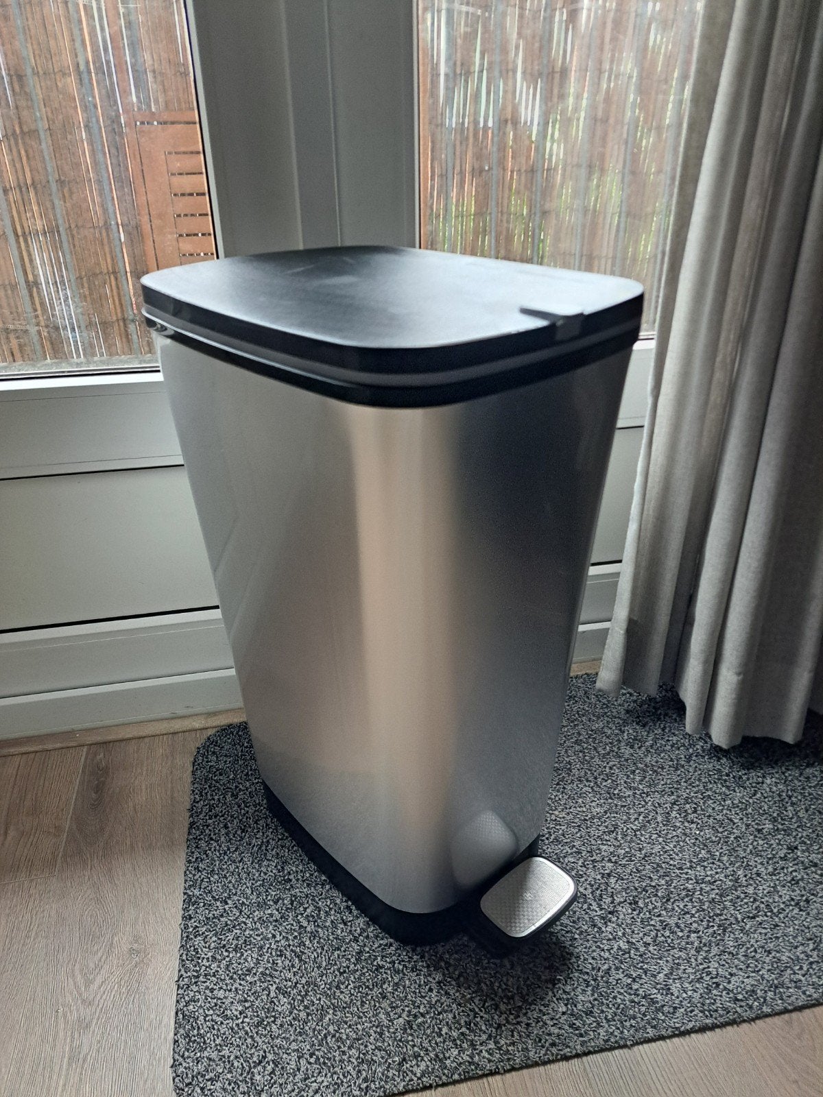 Pedaalemmer 60 liter, Met pedaal, 50 tot 75 cm, 40 liter of meer, Ophalen of Verzenden