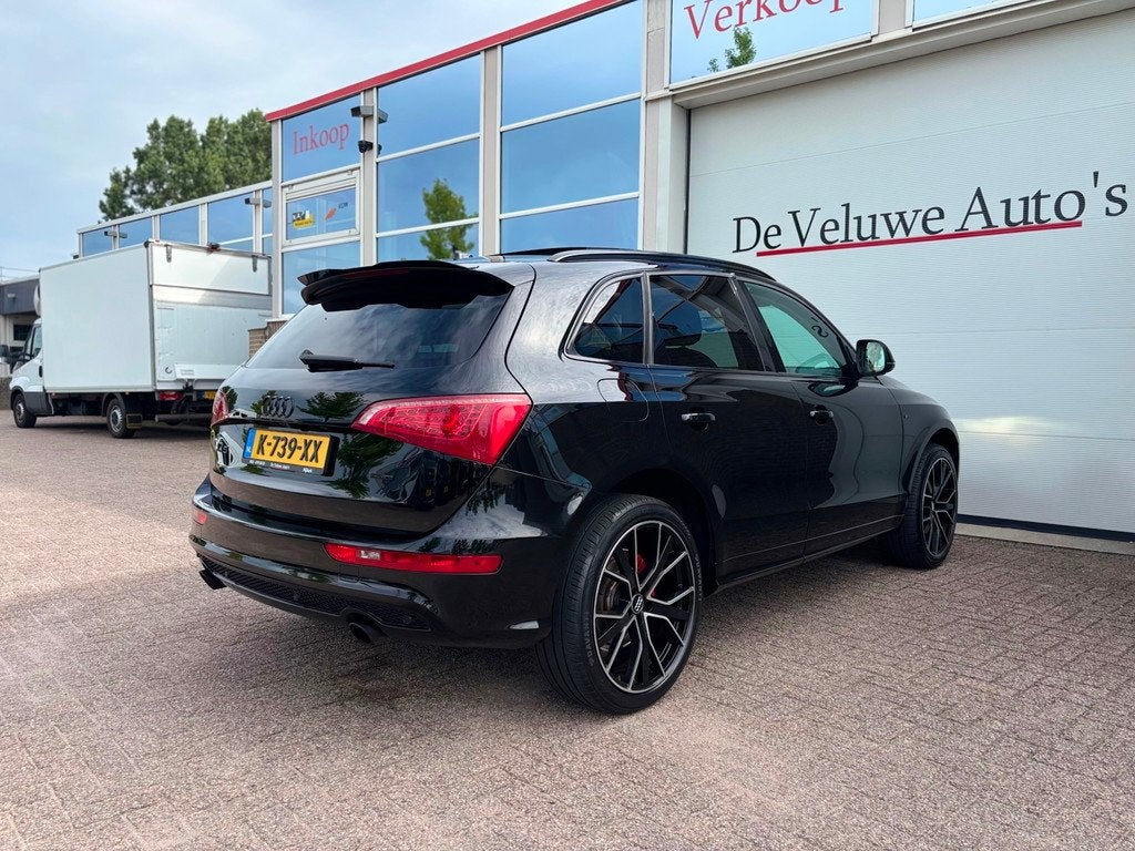 Audi Q5 3.2 FSI quattro Pro Line S|Memory|Climate|Leder|Cam, Euro 5, Gebruikt, Zwart, Q5
