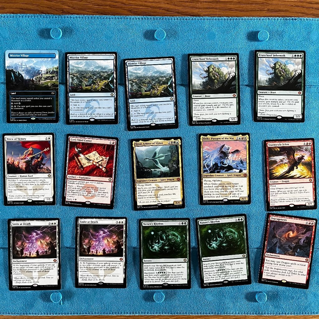 Magic gathering singles van diverse sets, Ophalen of Verzenden, Zo goed als nieuw, Meerdere kaarten, Foil