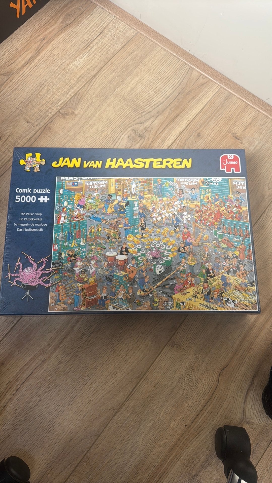 2 puzzels van Jan  an Haasteren, Ophalen of Verzenden, 500 t/m 1500 stukjes, Zo goed als nieuw